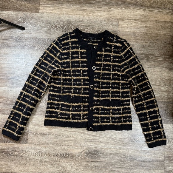 Talbots Cardigan Sweater Sz:Sp Button Down Wool Blend New Career Old Money Party - Picture 1 of 8